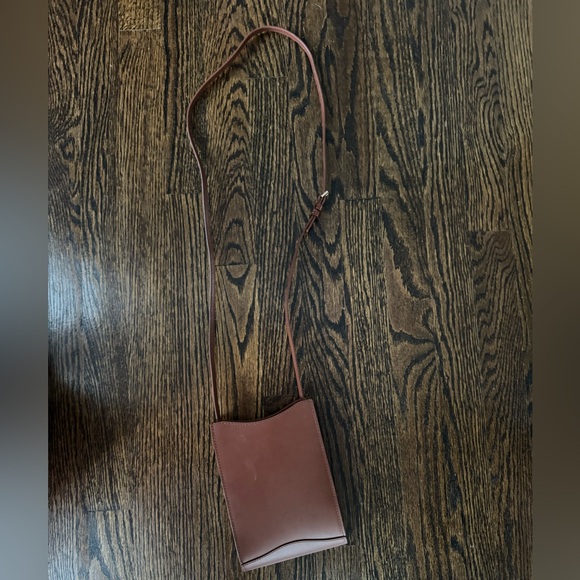 A.P.C. Brown leather bag - Picture 2 of 3